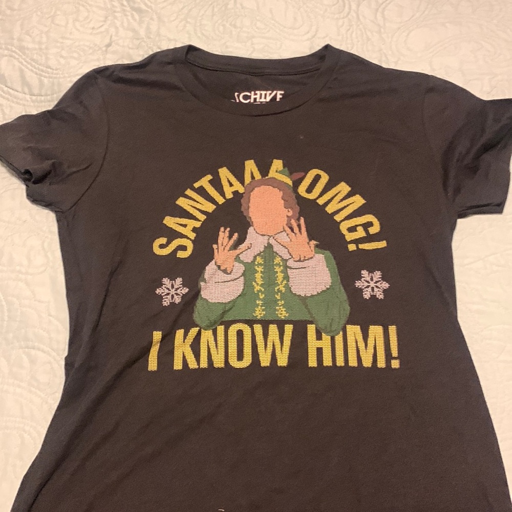 The Chive Santa Tee NWOT